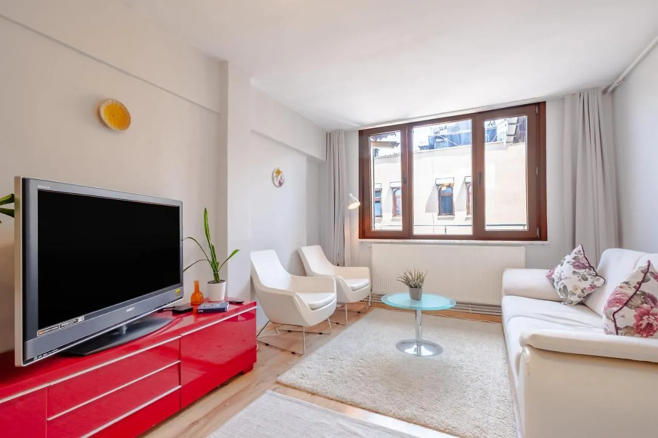 Colorful And Central Flat With Balcony In Kadikoy Istanbul Apartment